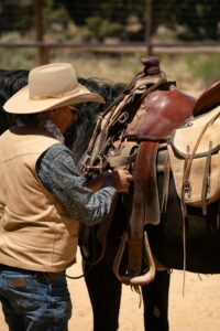 best american-made cowboy hat brands flat lay 
